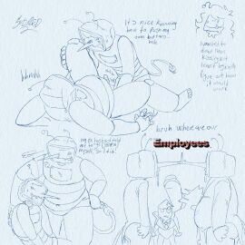 2boys deltarune deltarune_chapter_3 gay male non-human object_head pippins_(deltarune) robot selfcest shadowguy_(deltarune) sketch_page sutured tagme tenna_(deltarune) tv_head yaoi zapper_(deltarune)