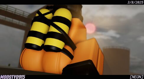 1girls 2025 3d ass ass_focus background big_ass big_butt black_hair bodysuit boots booty bubble_ass bubble_butt butt_focus clothed clothes cloud clouds cloudscape dated daytime discord_tag employee_(lethal_company) employee_uniform english_text female female_focus female_only footwear gas_mask gasmask hair hair_bun hairbun helmet helmet_removed hindquarters hips huge_ass huge_butt jumpsuit lethal_company letterbox letterboxed made_using_roblox mask_removed moosty neon_(lewdrover) orange_clothes orange_clothing orange_suit outside oxygen_tank presenting presenting_ass presenting_butt presenting_hindquarters purple_highlights red_sun roblox robloxian shoes simple_background skin_tight skin_tight_clothes skin_tight_outfit skin_tight_suit sky skyline solo strap straps suit sun sunrays text thigh thighs watermark