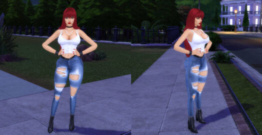 1girls 3d ass big_ass big_breasts boots breasts female female_only high_heel_boots high_heels human human_only light-skinned_female light_skin marvel marvel_comics mary_jane_watson pof3445 red_hair solo solo_female spider-man_(series) straight_hair the_sims the_sims_4 voluptuous voluptuous_female wide_hips
