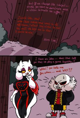 1boy 1girls back_view chubby chubby_female clothing comic comic_page curvy deltarune_(symbol) female goat happy hips male mature_female milf noursteddy oral red_eyes sans sans_(underfell) size_difference skeleton smaller_male toriel toriel_(underfell) underfell undertale undertale_(series) undertale_au