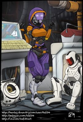 1girls alien alien_girl bodysuit bondage bondage_outfit dildo dildo_gag dildo_in_mouth dildo_in_pussy female gag image_set kef34 mask masked_female mass_effect purple_hair pussy quarian sex_toy sex_toy_insertion skintight skintight_bodysuit tali'zorah_nar_rayya white_hair