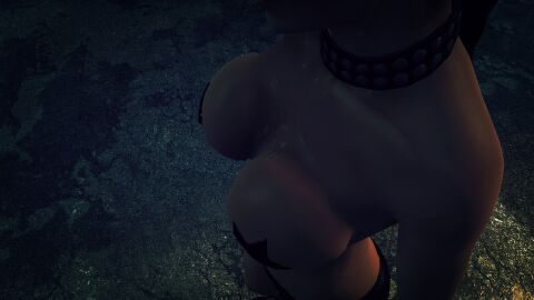 3d big_breasts breasts collar collarbone edit elizabeth_bodling fake_breasts fake_tits female hitman hitman_absolution io-interactive private_dance raining star_pasties strip_club stripper video_games wet_body