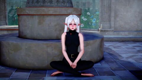 1futa 1girls 3d animated big big_breasts big_penis breasts dom female female_only frieren futa_on_female futanari honey_select_2 intersex micro_on_macro penis size_difference small smaller_female sound sub tagme video