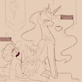 1:1 alicorn ambiguous_penetration blush clenched_teeth closed_eyes cold-blooded-twilight duo equid equine female female_penetrated feral feral_on_feral feral_penetrated feral_penetrating feral_penetrating_feral friendship_is_magic ftm_crossgender fur futanari genderswap genderswap_(ftm) hair hasbro hi_res hooves horn intersex larger_female male male/female male_penetrating male_penetrating_female mammal my_little_pony mythological_creature mythological_equine mythology penetration penile penile_penetration penis princess_celestia_(mlp) quadruped rule_63 sex side_view simple_background size_difference tail teeth text twilight_sparkle_(mlp) wings