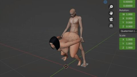 3d 3d_model animated doggystyle female gif sex straight straight_sex tagme_(artist) the_sims the_sims_4