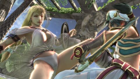 panties sophitia_alexandra soul_calibur soul_calibur_iv talim upskirt white_panties