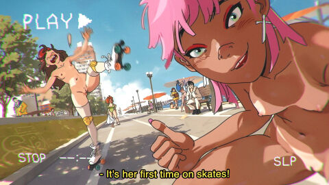 3boys 6+girls ahoge arms_out artist_logo artist_name artist_self-insert ass awkward back back_view background_characters backwards_baseball_cap bangs bare_arms bare_ass bare_back bare_breasts bare_chest bare_legs bare_midriff bare_shoulders bare_thighs barefoot baseball_cap beach beach_towel beach_umbrella bench bikini bikini_tan black-haired_male black_eyebrows black_hair black_hat black_shoes blonde-haired_male blonde_hair blue-eyed_female blue-haired_female blue_bikini blue_hair blush box breasts breasts_apart brown-haired_female brown_hair building buildings camcorder casual city city_background cleavage cleft_of_venus clitoral_hood clitoris closed_eyes clothed clothed_female clothed_female_nude_female clothed_male clothed_male_nude_female cloud clumsy coat collarbone completely_nude confident confident_female confident_smile confidently_naked cross_earrings dark_skin day dress earrings earrings_only english_text exhibitionism eyebrows eyelashes eyeshadow feet female female_focus female_human footwear freckles freckles_on_face front_view full_body functionally_nude functionally_nude_female gluteal_fold green_swimsuit grin grinning grinning_at_viewer hair_through_headwear hand_on_hip hand_on_own_knee hand_on_own_leg hands_in_pockets hands_on_head head_on_hand holding_box holding_camera holding_towel horizon human human_only hypercasual kneepads kneepits knees knees_up large_breasts leg_up legs legs_apart legwear light-skinned_female light-skinned_male light_blue_eyes light_skin long-haired_female long-haired_male long_fingernails long_hair long_sleeves looking_at_another looking_at_viewer looking_to_the_side male male_human male_swimwear mature_female median_furrow nail_polish naked naked_female naked_footwear naked_hat naked_thighhighs naked_with_shoes_on navel nipples nude nude_female nudism nudist oc olya_(sibi_artist) on_bench on_ground on_one_leg one-piece_swimsuit open_mouth original original_artwork original_character original_characters outdoor_nudity outdoors outstretched_arm pale-skinned_female pale-skinned_male pale_skin pants paper pink-haired_female pink_dress pink_eyeshadow pink_fingernails pink_hair pink_nail_polish pockets pointing pointing_at_another pubic_stubble public public_nudity pussy railing red-haired_female red_hair red_hat roller_skates sandals shaved_crotch shaved_pussy shirtless_male shoes shore short-haired_female short-haired_male short_hair short_sleeves shouting sibi_(sibi_artist) sibi_artist sidelocks sitting sitting_on_bench sitting_on_ground skindentation skinny skinny_female sky small_breasts smile speaking speaking_to_viewer spread_legs squatting standing standing_on_one_leg street street_lamp subtitled sunglasses swim_trunks t-shirt tan tan_body tan_skin tanline tanned_female thighhighs thighs thong_bikini topless_male trash_can tree tsurime upper_teeth walking water watermark white_coat white_footwear white_hair white_pants white_thighhighs windows yellow_coat yellow_shirt