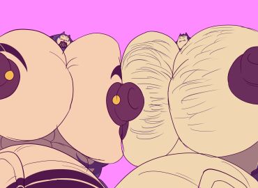 2boys balls burningblaze121 hairy hairy_male hyper hyper_balls hyper_muscles hyper_penis hyper_testicles levionb123 male muscles muscular muscular_male nintendo penis pokemon pokemon_(species) pokémon_(species) snorlax testicles