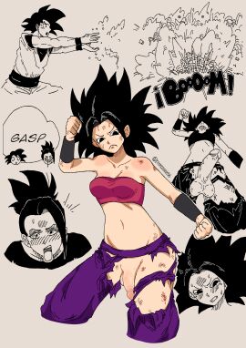 1boy 1futa 1girls 2024 2girls artist_name blush breasts caulifla destruction dragon_ball dragon_ball_super female futanari goku intersex irontosh kale male multiple_females multiple_girls penis ripped_clothing sketch son_goku source_request tagme tears torn_clothes