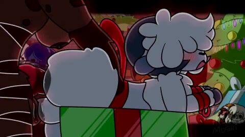 16:9 anal anal_sex animal_genitalia animal_penis animated anthro anus arms_tied ass balls balls_touching big_balls big_butt big_penis blush bodily_fluids bondage bound bovid breasts building canid canine canine_genitalia canine_penis caprine christmas christmas_tree cum cum_in_ass cum_inside digital_media_(artwork) duo erection femboy fire fireplace firry fur furniture gay genital_fluids genitals gift gift_bow gynomorph gynomorph/male gynomorph_penetrating gynomorph_penetrating_male hair hi_res hideki_moshi holding_hips holidays horn house hyena inside_box intersex intersex/male intersex_penetrating intersex_penetrating_male knot knotting lights looking_at_butt looking_pleasured lube male male_penetrated mammal nipples nude open_mouth penetration penile penile_penetration penis plant plap_(sound) plushie sex sheep short_playtime simple_background siren_(the_lost_siren) sofa sound sound_warning spots submissive sweat tagme thick_thighs tongue trans_(lore) tree video wide_hips widescreen window wool_(fur)