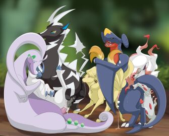 absol absurd_res anal anal_sex animal_genitalia animal_penis anus balls blurrypanda bodily_fluids canine_genitalia canine_penis cum cum_from_ass cum_from_vagina cum_in_ass cum_in_vagina cum_inside digital_media_(artwork) double_penetration dragon dripping ejaculation erection feet female female_penetrated female_rimming female_rimming_male feral feral_on_feral feral_penetrated feral_penetrating feral_penetrating_feral from_behind_position fur generation_1_pokemon generation_3_pokemon generation_5_pokemon generation_6_pokemon genital_fluids genitals goodra group group_sex hi_res holding_tail horn knot larger_penetrated male male/female male/male male_penetrated male_penetrating male_penetrating_female male_penetrating_male male_rimmed mammal multi_tail mythological_creature mythological_scalie mythology narrowed_eyes ninetales nintendo open_mouth oral orgy paws penetration penile penile_penetration penis penis_in_ass penis_in_vagina pokemon pokemon_(species) rimming rimming_while_penetrated saliva saliva_drip scalie sex sitting size_difference smaller_penetrated smile tail teeth toes tongue tongue_out vaginal_penetration vulva white_body white_fur winged_arms wings zebstrika zoroark