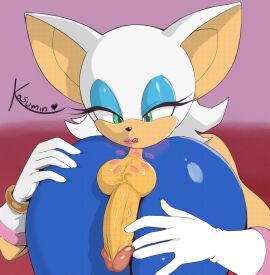 2024 2d anthro artist_name ass ass_grab balls bat black_nose blue_eyeshadow bracelet butt_grab clothing duo erection eulipotyphlan eyelashes eyeshadow female genitals gloves green_eyes hair half-closed_eyes hand_on_ass hand_on_butt handwear head_out_of_frame hedgehog hi_res humanoid_genitalia humanoid_penis jewelry kasumin kiss_mark kiss_mark_on_balls licking licking_lips lipstick makeup male male/female mammal mobian mobian_(species) mobian_bat narrowed_eyes penis pink_lipstick rouge_the_bat sega short_hair sonic_(series) sonic_adventure_2 sonic_the_hedgehog sonic_the_hedgehog_(series) tongue vein veiny_penis white_hair