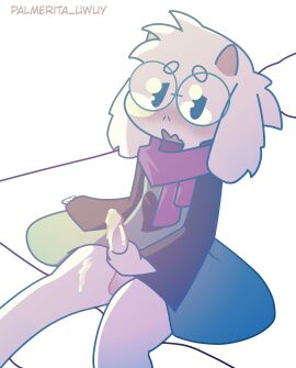 1boy 2d absurd_res animal_humanoid anthro anthro_male anthro_only bodily_fluids bovid bovid_humanoid caprine caprine_humanoid cum cum_drip cum_on_penis cumshot deltarune digital_media dripping ejaculation furry furry_male furry_only genital_fluids genitals goat goat_humanoid hi_res humanoid humanoid_male humanoid_only male male/male male_only mammal mammal_humanoid masturbation palmerita_uwuy penile penis ralsei solo undertale undertale_(series)