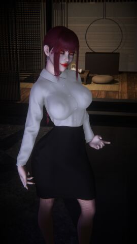 1girls 3d 4k big_breasts big_lips bimbo breasts chainsaw_man chromatic_aberration clothed clothing crashbanditkut curvaceous curvaceous_female curvaceous_figure demon depth_of_field earrings eyebrows eyelashes eyeliner eyeshadow female female_focus fishnet_stockings fishnets hair hi_res high_resolution highres hourglass_figure hourglass_figured_female huge_lips human light-skinned_female light_skin lips lipstick long_eyelashes long_hair long_nails looking_at_viewer makeup makima_(chainsaw_man) mascara medium_hair nail_polish nails pale-skinned_female pale_skin pentagram_earrings red_hair red_lipstick ringed_eyes shirt skirt smile smiling smiling_at_viewer solo solo_female solo_focus stockings thick_thighs thighs unique_eyes virt-a-mate virtamate yellow_eyes