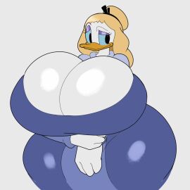 2024 2d 2d_(artwork) 2d_artwork anatid anseriform anthro avian big_breasts big_tits bird bird_girl breasts cleavage clothed clothing daisy_duck digital_drawing_(artwork) digital_media_(artwork) disney duck female furry furry_female huge_breasts huge_thighs tha_randomu the_three_musketeers_(disney) thick thick_thighs thighs tits wide_hips