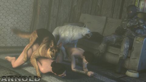 2girls 3d animated arnoldthehero big_penis black_hair canine canine_genitalia canine_penis dina_(the_last_of_us) dog_penis doggy_style ellie_(the_last_of_us) ellie_williams female male mouth_closed pubic_hair short_hair short_video shorter_than_30_seconds sound source_filmmaker tagme taped_mouth tattoo tattoo_on_arm tattooed_arm the_last_of_us the_last_of_us_2 tied tied_hands tied_up vaginal_penetration vaginal_sex video zoophilia