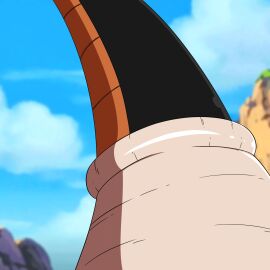 1girls absorbercell absorption absorption_vore android_18 animated animated_gif ass ass_shot big_ass big_butt black_gloves black_shoes canon canonical_vore cell_(dragon_ball) cell_vore dragon_ball dragon_ball_z female female_prey gif gold_jewelry jeans orange_socks prey_shaped_bulge pumping pumping_tail struggling struggling_prey struggling_to_get_out swallowed_whole swallowing tail tail_absorption tail_bulge tail_vore vore