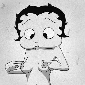 1girls animated betty_boop breasts female fluffbutler nipples nude small_breasts solo tagme