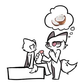 animated anthro coconut duo female furry handjob hi_res male male/female owo penile penis ram_g_thunder sex sitting tagme