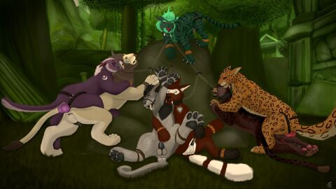 2019 anal anal_sex animal_genitalia animal_penis balls blizzard_entertainment bodily_fluids bovid bovine chained_collar chained_cuffs chastity_cage chastity_device cheetah cum cum_while_penetrated detailed_background dominant dominant_female elisanna felid feline feline_genitalia feline_penis felis female female_penetrating female_penetrating_male feral feral_on_feral feral_penetrated feral_penetrating feral_penetrating_feral from_behind_position genital_fluids genitals group isitti khaliber kia_wolfszahn kiro male male/female male_penetrated mammal mounting night_elf_(feral) object_in_ass pantherine parallel_sex pegging penetration penis restrained revad sex sex_toy sex_toy_in_ass sex_toy_insertion sex_toy_penetration strap-on strapon submissive submissive_male suel tauren tauren_(feral) tellico tiger toying_partner troll_(feral) warcraft wolvar worgen_(feral)