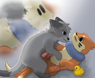 blush buizel domestic_ferret dominant dominant_male erection feral frottage generation_4_pokemon gulonine hi_res male male/male mammal marten mustelid musteline nintendo otter paws penile penis pokemon pokemon_(species) resachii sachii_(resachii) sex sniffing soggy_(soggybuizel) true_musteline weasel