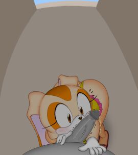 1boy 1girls adult_on_cub anthro ass cassettedream cream_the_rabbit cub cub_on_adult cum dream-cassette erection eyelashes female female_cub female_on_human fur furry furry_female hoshime human human_male human_on_anthro interspecies lagomorph larger_male leaking_precum male male/female male_human male_human/female_anthro male_human/female_cub male_on_anthro mobian_(species) one-piece_swimsuit penis rabbit rabbit_girl sega size_difference smaller_female sonic_(series) sonic_the_hedgehog_(series) swimsuit tagme young younger_female