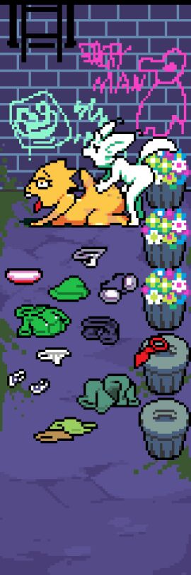 alien alphys ambiguous_penetration animated anthro apollo_caelum clothes_on_floor clothing deltarune digital_media_(artwork) dragon duo eyewear female glasses lepixius male male/female mythological_creature mythological_scalie mythology nude penetration pixel_(artwork) pixel_animation pixel_art scalie tail tongue tongue_out undertale undertale_(series)