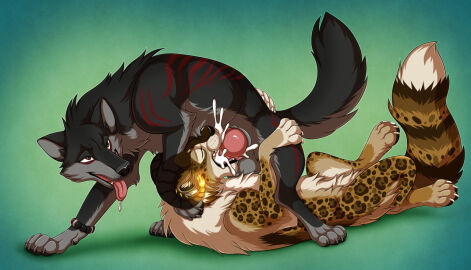 2022 animal_genitalia balls black_body black_fur black_nose bodily_fluids canid canine canine_genitalia canis claws closed_eyes cum cum_in_mouth cum_inside deepthroat demon drinking drinking_cum duo ejaculation erection face_mounting felid feline fellatio female feral feral_on_feral feral_penetrated feral_penetrating feral_penetrating_feral fur genital_fluids genitals half-closed_eyes horn interspecies knot leopard looking_pleasured lulu_(69rainbowfox69) lying male male/female mammal narrowed_eyes on_back oral oral_only oral_penetration pantherine penetration penile penis red_penis sex silvergrin simple_background sitka story story_in_description succubus sucking tail teeth tongue tongue_out wolf yiff zetsin