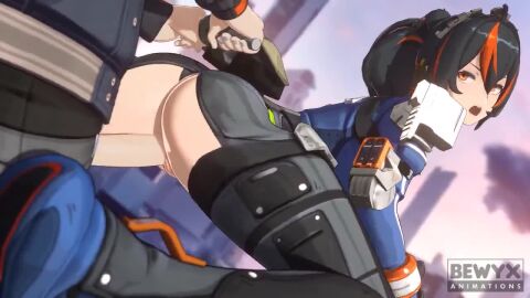 1boy 1girls 3d animated ass bewyx big_ass big_breasts big_butt big_penis breasts doggy_style female longer_than_10_seconds male mihoyo penis pussy shorter_than_30_seconds sound straight tagme vaginal_penetration video wise_(zenless_zone_zero) zenless_zone_zero zhu_yuan