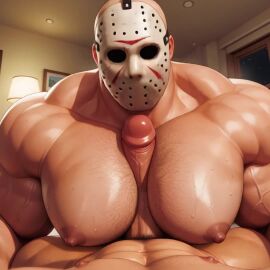 2boys ai_generated friday_the_13th gay jason_voorhees tagme video