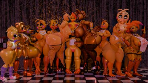 3d animatronic anonymousfm anthro areola ass avian balls beak bib big_ass big_breasts bird blush blush_stickers breast_size_difference breasts bulge chicken clothing digital_media erection feathers female female/female fishnet fishnet_legwear five_nights_at_freddy's five_nights_at_freddy's_2 footwear functionally_nude fur furry futanari galliform gallus_(genus) genitals glowing glowing_eyes group hair heartbreak_chica_(geodat64) herm hi_res high_heels huge_ass huge_breasts humanoid_genitalia humanoid_penis intersex intersex/female intersex/intersex legwear looking_back lovetaste_chica machine nipples nude open_mouth panties penis penis_size_difference phasianid prototype_toy_chica pussy robot runaboo_chica scott_cawthon scottgames shoes showbiz_toy_chica size_difference skimpy slightly_chubby smile socks tail text thick_thighs tongue topwear toy_chica_(cyanu) toy_chica_(duranomates) toy_chica_(eroticphobia) toy_chica_(fnaf) toy_chica_(love_taste) toy_chica_(psychojohn2) toy_chica_(super_elon) underwear wide_hips yellow_body