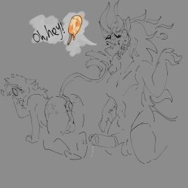 2024 after_sex animal_genitalia animal_penis anthro anus ass ass_focus balls beard big_penis blush bodily_fluids butt_focus cutie_mark dialogue digital_drawing digital_media dock_(anatomy) dripping duo english_text equid equine equine_genitalia equine_penis eyewear facial_hair fangs fangyy friendship_is_magic gay genital_fluids genitals glasses hair hasbro hi_res hooves horn horse king_sombra_(mlp) long_hair male male/male mammal mane my_little_pony mythological_creature mythological_equine mythology nerd nervous nude penis precum precum_drip raised_tail saliva smile speech_bubble sunburst_(mlp) tail teeth text unicorn