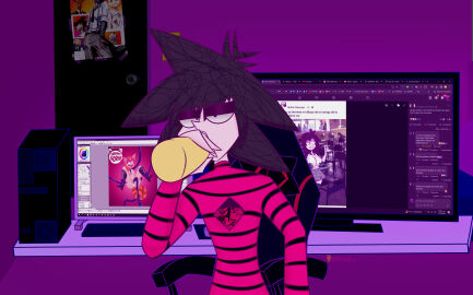 aged_up anal anal_insertion anal_juice anal_masturbation anal_orgasm anal_plug anal_sex areola areola_bulge areola_slip areolae_visible_through_clothing ass ass_up beastars big big_anus big_areola big_ass big_breasts big_butt big_nipples big_thighs black_shoes blouse breasts buttplug buttplug_tail eyelid female femboy femboy_focus femboy_only glasses green_uniform hair huge huge_ass huge_breasts huge_butt huge_nipples huge_thighs male mexican_school middle_finger miniskirt mrkattuz_(artist) nose pink_room purple_eyes red_eyes red_panda room school school_uniform schoolgirl schoolgirl_uniform scrap scrap_(mrkattuz) scribble short_female silver_hair skirt skirt_suit skirt_up striped striped_clothing striped_fur striped_panties teeth_visible tentacle tentacle_monster tentacle_penetration tentacle_sex thicc-verse thick thick_ass thick_legs thick_thighs thong thong_bikini thong_panties thong_underwear tights top transparent transparent_clothing turning_red wide_hips yellow_teeth