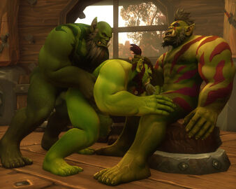 3boys 5:4 age_difference anal anal_penetration anal_sex barefoot bodily_fluids brother brother_(lore) brothers_(lore) cum cum_in_mouth cum_inside dominant elderly father_(lore) father_and_child_(lore) father_and_son_(lore) feet fellatio gay genital_fluids group group_sex humanoid incest_(lore) incest_play indoor_sex looking_pleasured male male/male muscular muscular_male nephew_(lore) nude oral oral_penetration orc orc_(warcraft) orc_male parent_(lore) parent_and_child_(lore) parent_and_son_(lore) penetration penile penis redfangr sex sibling_(lore) smile smirk soles son_(lore) spitroast story story_in_description threesome toes trio uncle_(lore) uncle_and_nephew_(lore) warcraft younger_penetrated