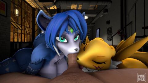 16:9 1boy 2girls 3d_(artwork) 3d_animation accessory animated anthro anthro_penetrated bandai_namco big_penis blowjob_face blue_body blue_eyes blue_fur blue_hair blue_tail blue_tuft breasts canid canine collaborative collaborative_fellatio collaborative_oral collaborative_sex crossover digimon digimon_(species) digital_media_(artwork) ears_down facial_markings fellatio female female_anthro female_on_human female_penetrated first_person_view floppy_ears fox fur furgonomics genitals green_eyes group hair head_markings hi_res high_framerate human human_on_anthro human_penetrating_female human_pov humanoid_genitalia humanoid_penis interspecies krystal_(star_fox) licking light-skinned_male light_body light_skin looking_at_viewer male male/female male_human male_penetrating male_penetrating_female male_pov mammal markings multicolored_body nintendo nipples no_sound nude nude_anthro nude_female nude_human nude_male oral oral_penetration penetration penile penis penis_in_mouth penis_lick pinkm45k pivoted_ears renamon sex short_playtime source_filmmaker_(artwork) star_fox tagme tail tail_accessory tailband tattoo text tongue tongue_out trio tuft video warfare_krystal warfare_renamon warfaremachine_(modeler) watermark white_tail white_tattoo white_tuft widescreen yellow_body yellow_fur