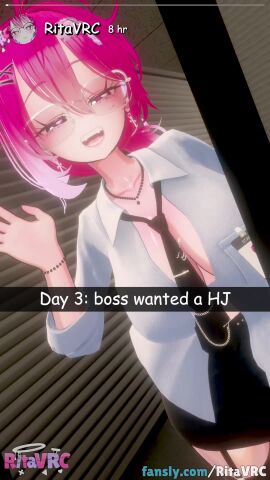 3d big_areola big_breasts big_nipples dirty_talk english erp glasses handjob pink_eyes pink_hair pink_nipples ritavrc tagme twitter video vrchat vrchat_avatar vrchat_model vtuber