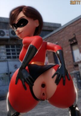 1girls 3d anus ass big_ass big_thighs breasts bust chest curvaceous curvy curvy_figure disney elastigirl female helen_parr hero heroine hips hourglass_figure huge_ass huge_thighs large_ass large_thighs legs light-skinned_female light_skin mature mature_female milf mother pixar pixar_mom slim_waist smitty34 superhero superheroine the_incredibles thick thick_hips thick_legs thick_thighs thighs voluptuous voluptuous_female waist wide_hips wide_thighs