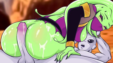 alien_girl aliens ass ass_exposed ass_focus assjob big_ass big_breasts big_butt big_penis black_nails black_sclera blush bodysuit breasts buttjob captured captured_hero cock_between_ass cum cum_on_ass cumshot_on_ass dick dick_in_ass dragon_ball dragon_ball_super dragon_ball_z dripping_cum fat_ass female female_majin femdom giant_ass green_ass green_body green_skin grey_skin hands_tied huge_ass jiren looking_at_penis looking_back looking_pleasured majin male male/female martsie_(transformed) martsie_(vymii) martsie_(vymiiafterdark) muscular muscular_male ninja oc oc_x_canon original_character penis pride_troopers purple_eyes ripped_bodysuit ripped_clothing ripped_pants rope rope_bondage sideboob straight suirann tendrils thick_ass tied_up tight_clothing tight_suit transformation transformed xenojinshi