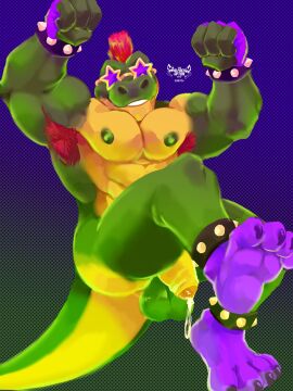 alligator alligator_tail alligatorid alligatorid_humanoid alternate_version_at_source alternate_version_available animatronic anthro armpit_hair balls biceps colored_nipples crocodile crocodile_tail crocodilian crocodylid cum_drip facial_markings five_nights_at_freddy's five_nights_at_freddy's:_security_breach flaccid flexing fnaf green_body looking_at_viewer looking_pleasured machine male male_only mohawk mohawk_(hairstyle) montgomery_gator_(fnaf) muscular muscular_anthro muscular_male non-human nude penis presenting presenting_balls presenting_hindquarters presenting_penis red_hair reptile reptile_humanoid robot robot_humanoid scottgames smile smile_at_viewer solo spiked_anklet spiked_bracelet spotted_body steel_wool_studios sunglasses tail two-tone_body