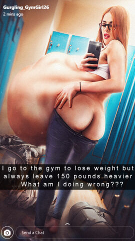 ass big_ass big_belly bloated_belly bloated_stomach digesting_prey digestion female female_pred inflated_belly soft_vore stomach stomach_bulge unwilling_prey vo-photoshop vore vore_belly