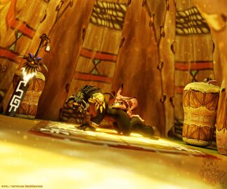 1boy 1girls 3d blizzard_entertainment female kingofdracthyr larger_female male male/female pussy smaller_female tagme tauren tauren_female vaginal_penetration vaginal_sex vulpera vulpera_male warcraft world_of_warcraft