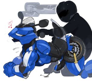 2024 4_fingers absurd_res anal anal_sex arched_back ass biceps black_body black_boots black_bottomwear black_clothing black_cum black_footwear black_gloves black_handwear black_helmet black_jacket black_pants black_penis black_tail black_text black_topwear blue_body blue_glans blue_penis blue_tail bodily_fluids boots bottomwear breath clothed clothed/nude clothed_human clothed_male clothed_sex clothing colored_cum cum cum_in_ass cum_inside cum_string cumshot death_by_lumbago deltoids drooling duo ejaculation english_text exhaust_pipe fingers footwear from_behind gay gay_male genital_fluids genitals glans gloves half-closed_eyes hands-free handwear headlight_eyes heart_symbol hi_res human human_on_humanoid human_on_male human_penetrating human_penetrating_humanoid humanoid humanoid_penetrated internal internal_anal interspecies jacket kneeling kogito leather leather_clothing leather_gloves leather_handwear leather_jacket leather_topwear light-skinned_male light_skin living_machine living_motorcycle living_vehicle machine male male/male male_human male_humanoid male_only male_penetrated male_penetrating male_penetrating_male mammal metallic_body motorcycle motorcycle_helmet multicolored_body multicolored_penis multicolored_tail muscular muscular_bottom muscular_humanoid muscular_male narrowed_eyes nude nude_humanoid nude_male oil oil_cum on_one_knee open_mouth pants penetration penile penile_penetration penis penis_in_ass revving ridged_penis robot saliva sex side_view simple_background sound_effects tail text tire topwear two-tone_penis unusual_bodily_fluids unusual_cum unusual_genital_fluids vehicle wheel white_background white_body white_tail yaoi