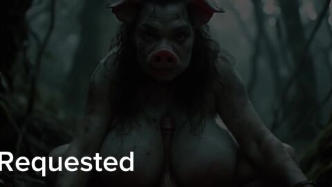 ai ai-created ai_assisted ai_generated bbw chubby chubby_female compilation cowgirl_position cum_on_breasts cum_on_face fantasy fantasy_world fantasyanim farm huge_ass huge_breasts interspecies kitchen monster_girl outdoors pig pig_ears pig_girl pigtail request reverse_cowgirl_position riding riding_penis tagme titjob video