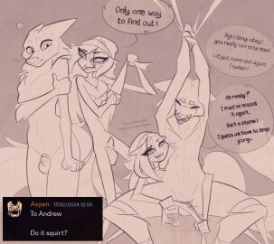 absurd_res after_orgasm_torture amazinky andrew_(amazinky) animal_genitalia anthro arms_tied avian balls balls_size_difference beanie begging bird bite biting_lip bodily_fluids bondage bound breasts canid canine canis chastity_cage chastity_cage_off chastity_cage_only chastity_device chastity_device_only chastity_key clothing cock_and_ball_torture cock_and_balls_torture cum domestic_dog dominant dominant_intersex drooling duo ears_back embarrassed female femboy femdom feminine_pose flat_chastity_cage futanari gauze genital_fluids genital_torture genitals girly glans glans_handjob glans_torture glansjob hair half-erect hands_tied hat headgear headwear helluva_boss hi_res husky imminent_chastity intense intersex intersex/male jewelry key key_necklace key_teasing legs_tied long_hair long_tail lube male male_squirting mammal medical_instrument medium_breasts navel necklace nordic_sled_dog octavia_(helluva_boss) orgasm_denial overstimulation owl owl_demon penis penis_size_difference pivoted_ears polishing post-orgasm_torture precum rape_play ribbon_bondage ribbons saliva scientific_instrument screaming sheath shy sitting size_difference smaller_futa spitz spread_legs spreading squirming submissive submissive_male sweat tail tears tears_of_desperation tears_of_pain teasing torment