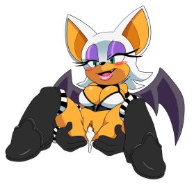 blush breasts cum cum_in_pussy eyelashes female furry green_eyes leaking_cum leatherruffian lipstick mobian mobian_(species) mobian_bat open_mouth pink_lipstick pussy rouge_the_bat rouge_the_bat_(sa2b) sega solo_female sonic_(series) sonic_adventure_2 sonic_the_hedgehog_(series) spread_legs transparent_background