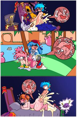 1boy 3girls amy_rose boyfriend_(friday_night_funkin) cheating cheating_girlfriend crossover d-side_girlfriend eastern_and_western_character encore_boyfriend_(friday_night_funkin) feet female friday_night_funkin friday_night_funkin_(d-side) friday_night_funkin_mod ginger_hair imagination impregnation male ovum_with_heart pale-skinned_female pale-skinned_male panels part_2 pizza_bee_(xexeezy) sega sex sex_from_behind sonic_(series) sonic_the_hedgehog_(series) sperm tagme tweedleevil what_if x-ray yellow-skinned_female