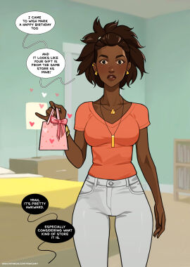 1girls amber_bennett ass big_ass big_breasts breasts bust busty curvaceous curvy curvy_figure dark-skinned_female dark_skin earrings female hips image_comics invincible invincible_(comics) invincible_(tv_series) mature mature_female minko necklace slim_waist thick thick_hips thick_legs thick_thighs thighs voluptuous waist wide_hips