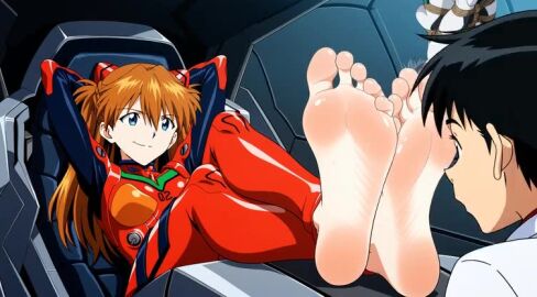 1boy 2girls ai_animation ai_generated angry_sub arms_behind_head asuka_langley_sohryu barefoot blue_eyes blue_hair blush bodysuit bondage breasts cheerful confident confident_smile crossed_ankles crossed_feet cuckquean enjoying eva_02 feet feet_licking feet_on_desk feet_worship female female_only femdom fetish foot_fetish foot_focus foot_worship gagged gaping_mouth grin hair_between_eyes hair_ornament hanged happy happy_dom happy_girl humiliation ignoring immobilization interface_headset legs legs_up licking licking_feet licking_foot licking_soles long_hair looking_at_viewer loser mecha mecha_pilot_suit mistress_and_slave multiple_girls neon_genesis_evangelion odor open_smile orange_hair pants pilot_suit pink_soles plugsuit pov_feet presenting_feet red_bodysuit red_latex red_plugsuit rei_ayanami relaxing resting restrained restrained_arms shinji_ikari shiny_clothes showing_feet sitting smelly_feet smile smiling smug smug_face smug_smile soles steam sweaty sweaty_feet sweaty_girl sweaty_soles tagme talking talking_to_another teasing teasing_viewer teasing_with_feet teen teenage_girl teenager teeth tight_clothing toes torment tsundere video white_bodysuit white_skin wiggling_toes window winner