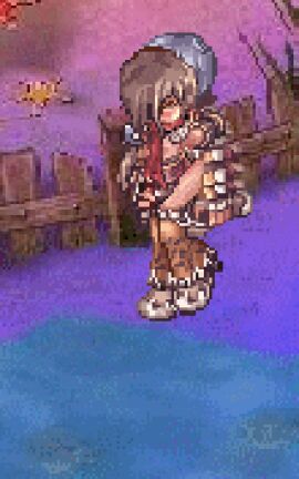 animated artist_request assassin_cross assassin_cross_(ragnarok_online) blush brown_hair clothed_sex clothing female pixel_art ponytail ragnarok_online straight