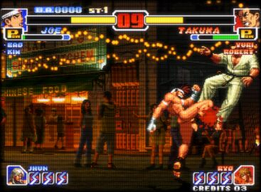 2019 art_of_fighting ass ekde fatal_fury joe_higashi king_of_fighters male male_only pixel_art takuma_sakazaki